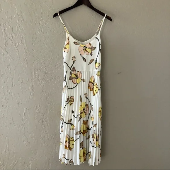 a new day White and Yellow Floral Midi Dress - Picture 2 of 13